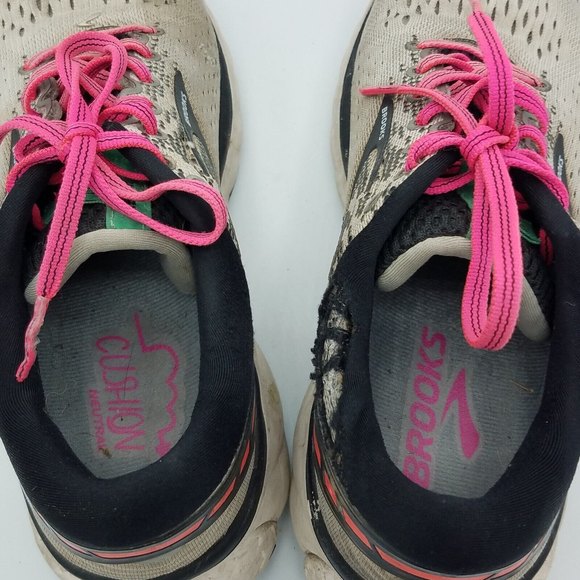 Brooks Ghost 11 Women’s Size 8 Road Running Shoes Sneakers 1202771B192 Preowned - Picture 9 of 11